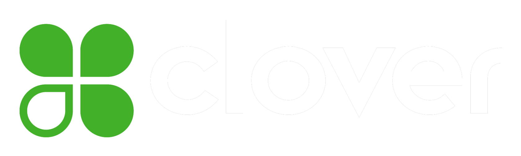 Clover-Logo-White